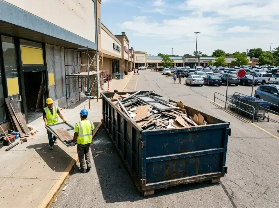 retail-store-renovation-debris-003 — frequently asked questions, Roll-off Dumpster Rentals in Springdale, MD